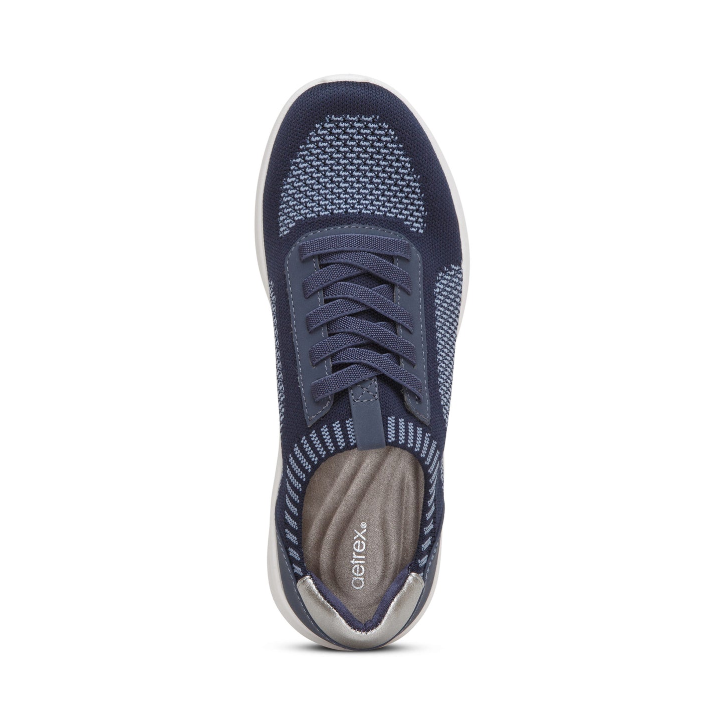 Teagan Arch Support Sneakers - Navy - Aetrex Middle East
