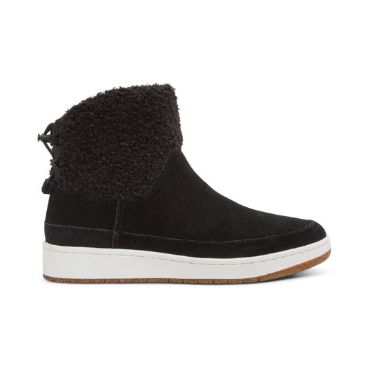 Winnie Shearling Women Boots Black - Aetrex Middle East